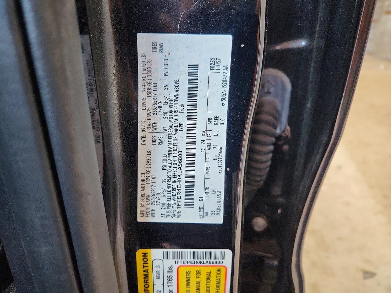 2019 Ford Ranger Xl - zdjęcie 12