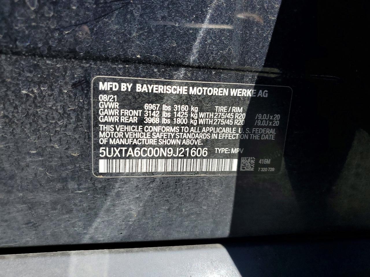 2022 BMW X5 xDrive45E - zdjęcie 13