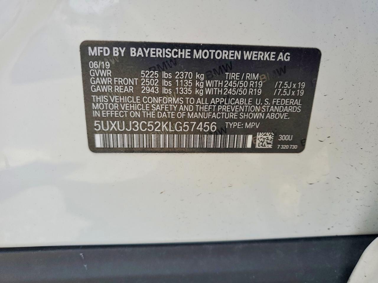 2019 BMW X4 xDrive30I - zdjęcie 12