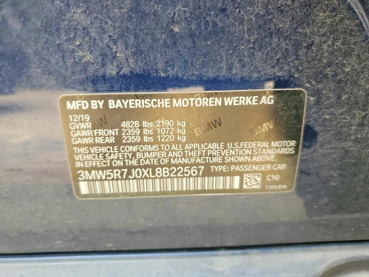 2020 BMW Seria 3 330i - zdjęcie 12