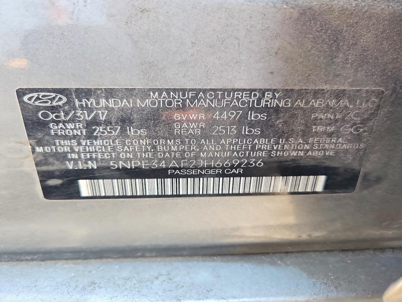 2018 Hyundai Sonata Sel - zdjęcie 12
