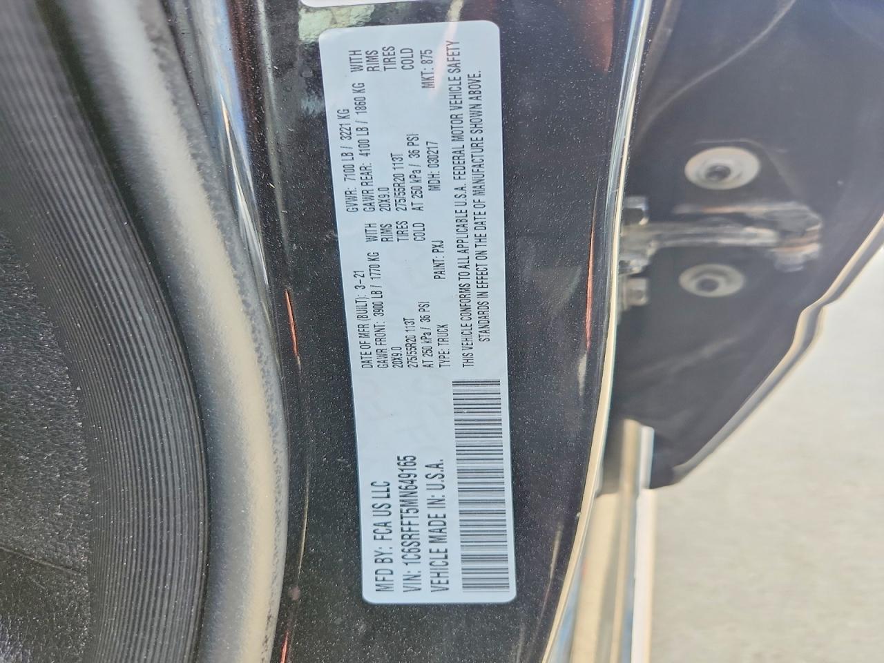 2021 Ram 1500 Big Horn/Lone Star - zdjęcie 12