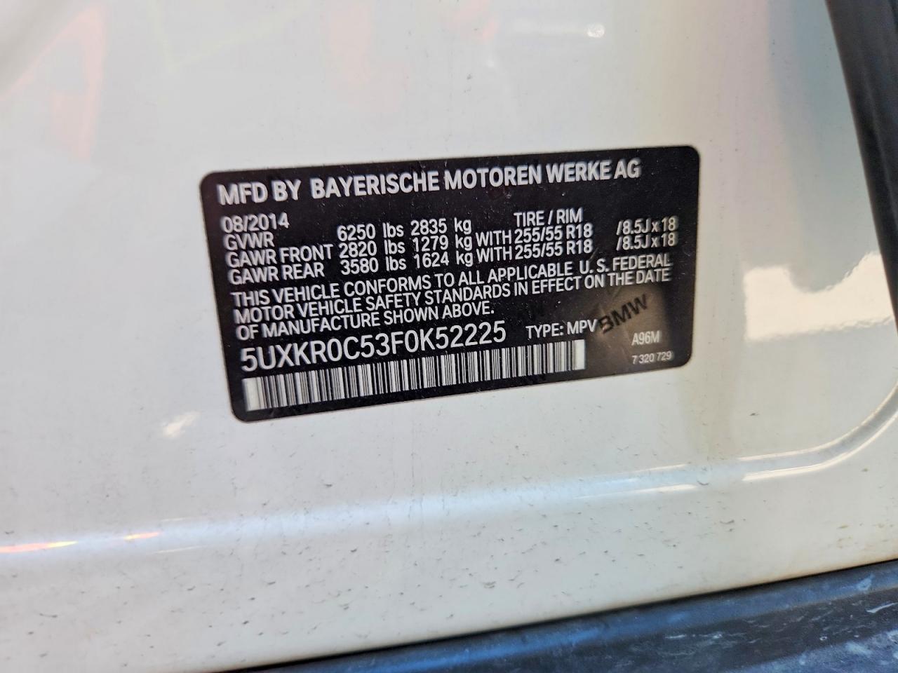 2015 BMW X5 xDrive35I - zdjęcie 13