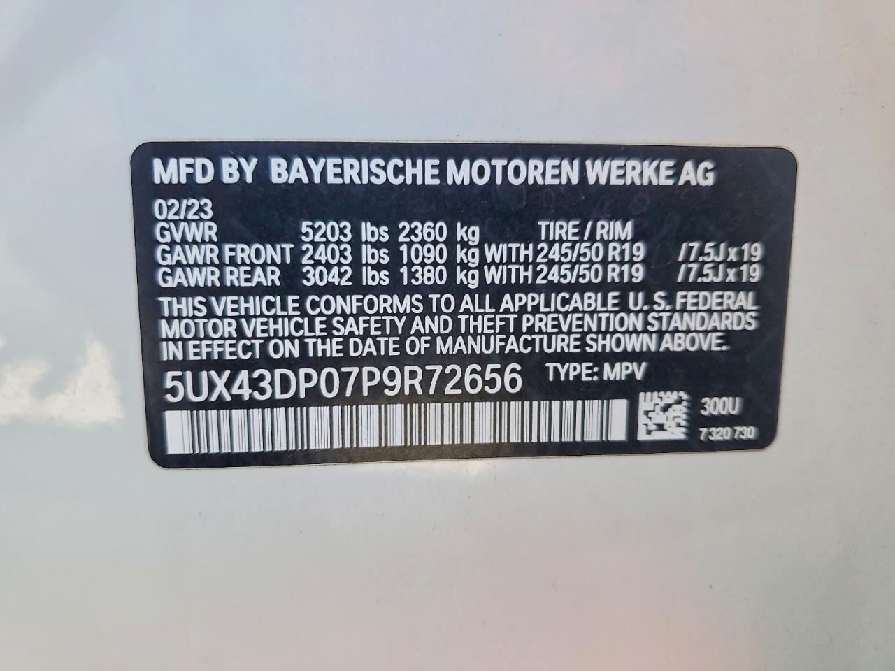 2023 BMW X3 Sdrive30I - zdjęcie 14