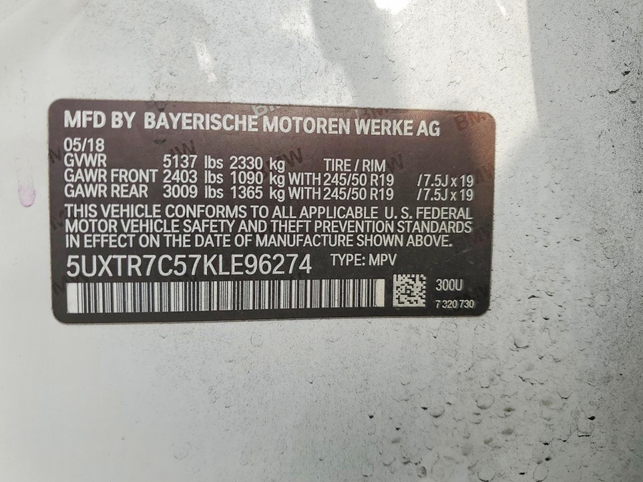 2019 BMW X3 Sdrive30I - zdjęcie 13