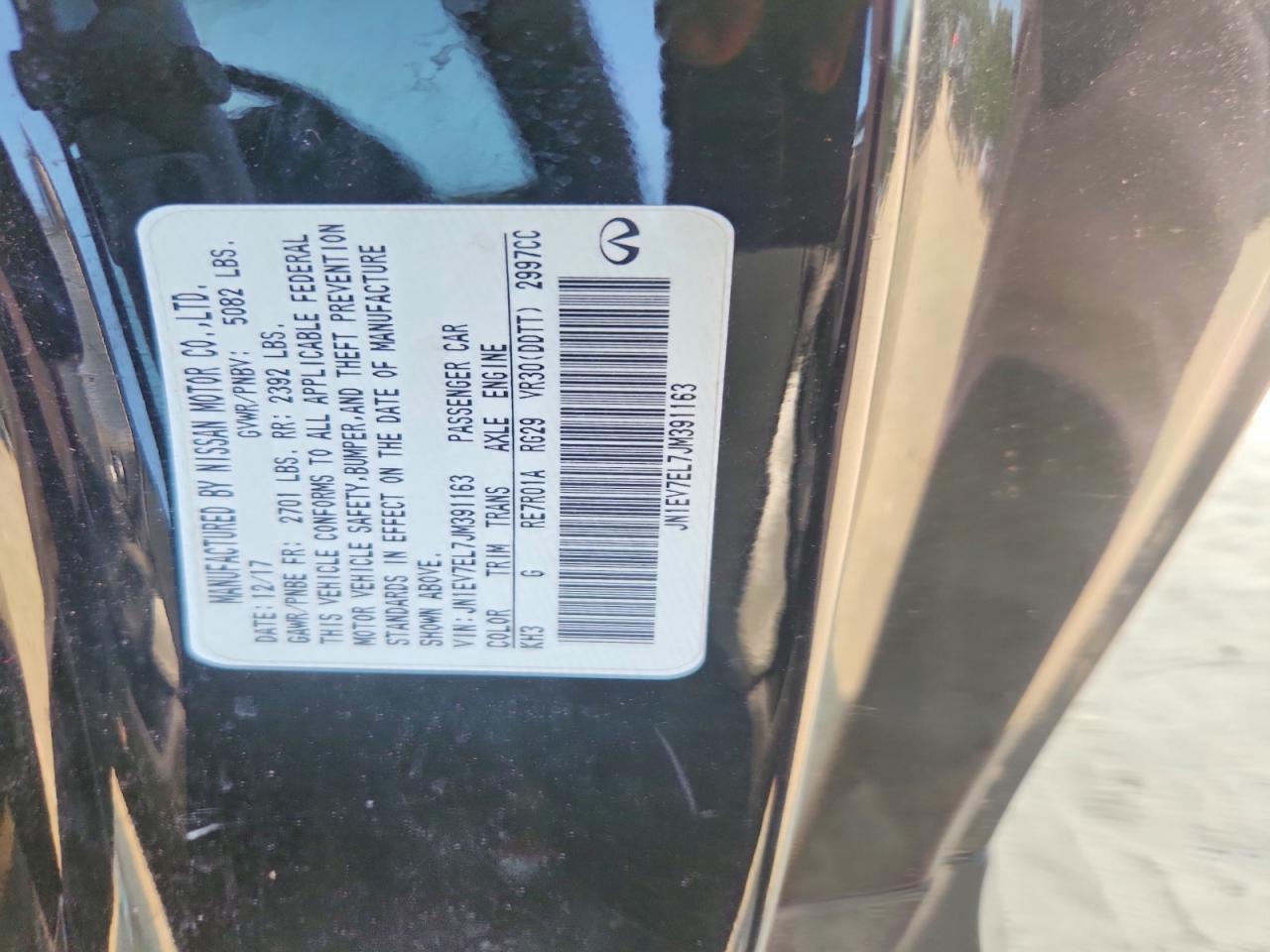 2018 Infiniti Q60 3.0T Luxe - zdjęcie 12