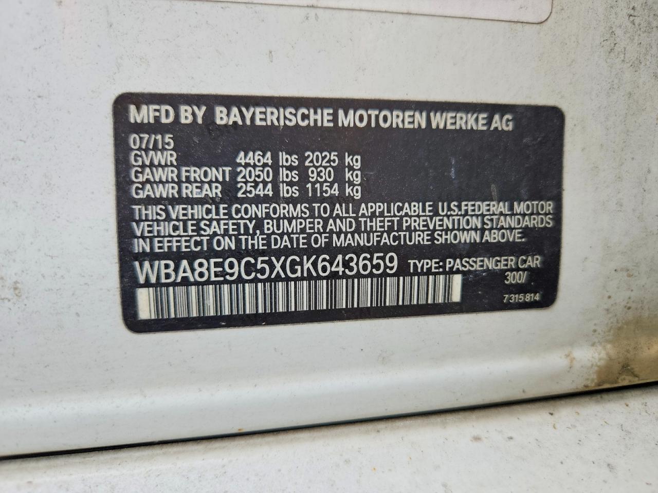 2016 BMW 328 I Sulev - zdjęcie 13