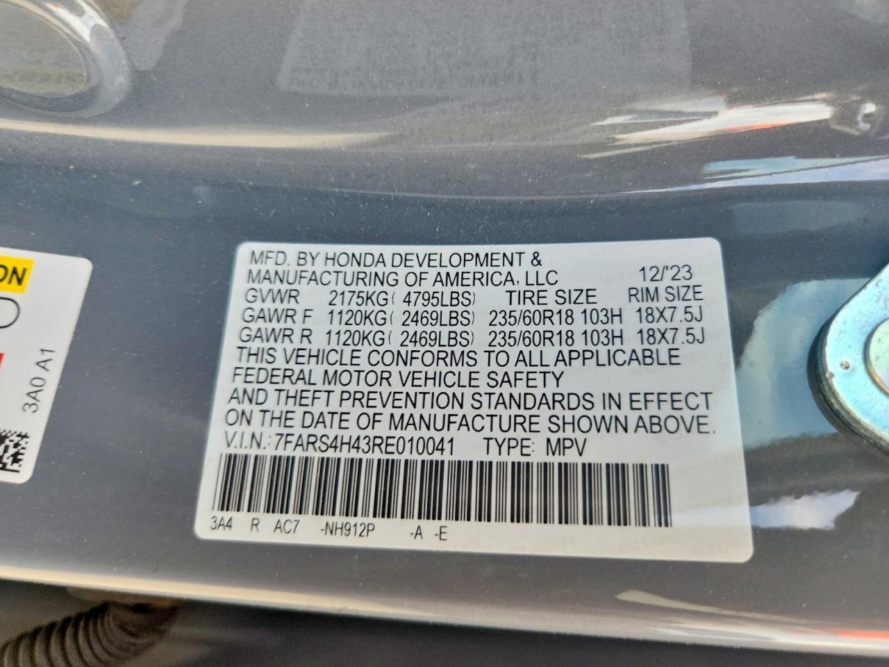 2024 Honda Cr-V Ex - zdjęcie 13