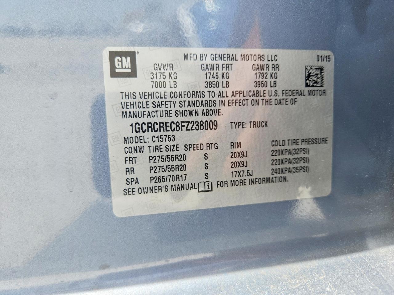 2015 Chevrolet Silverado C1500 Lt - zdjęcie 12