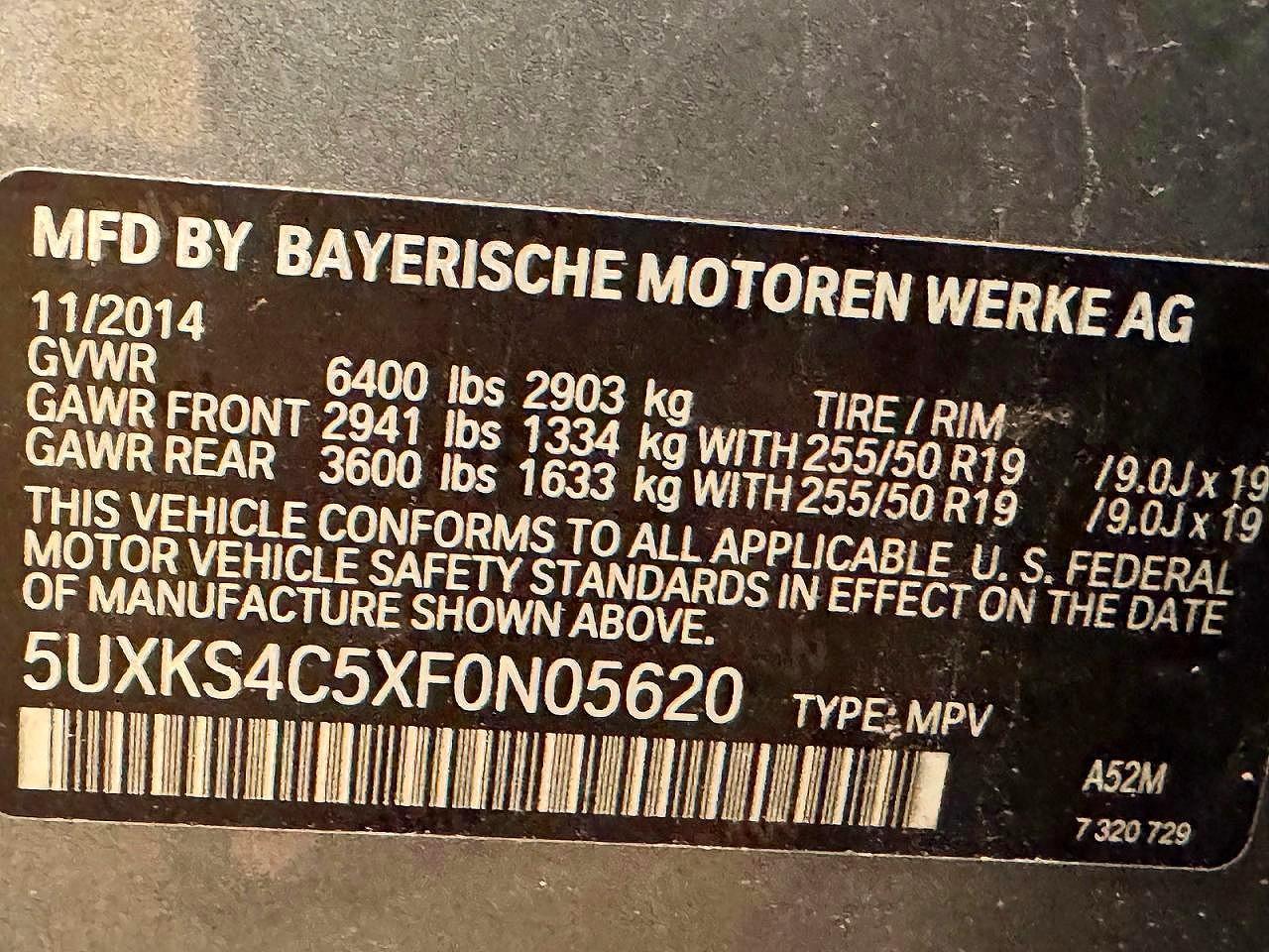 2015 BMW X5 xDrive35D - zdjęcie 10