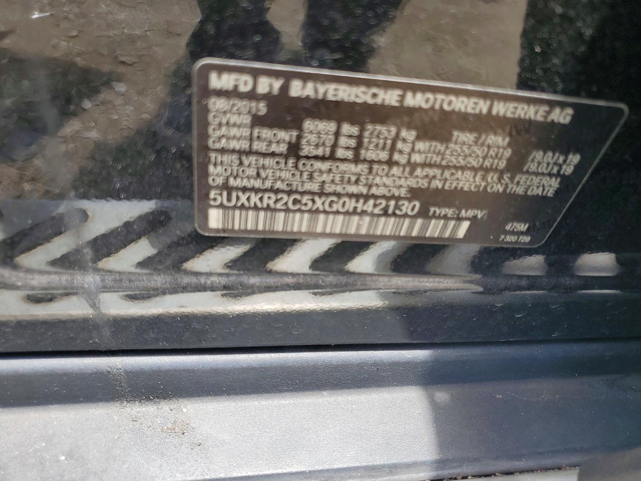 2016 BMW X5 Sdrive35I - zdjęcie 14