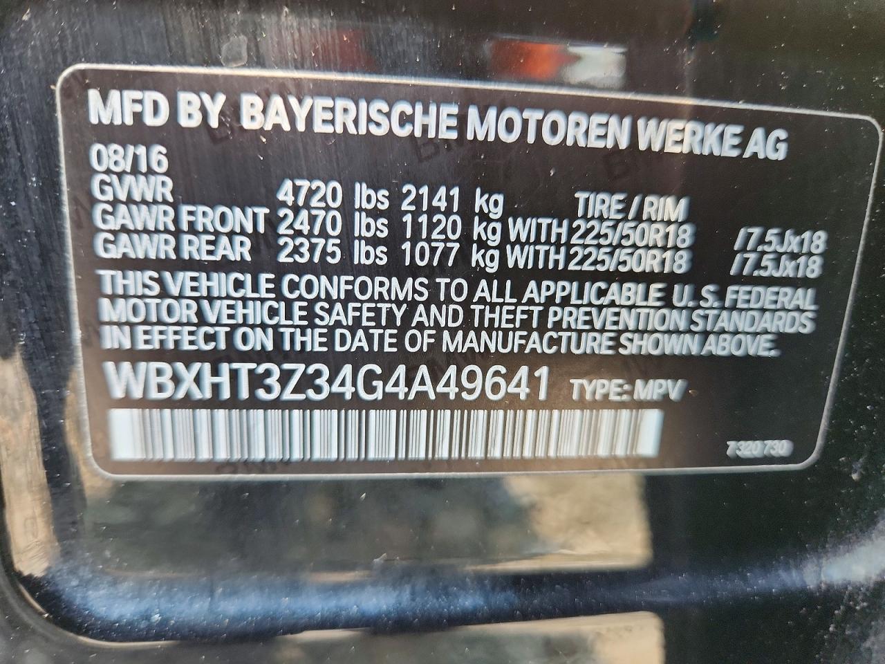 2016 BMW X1 xDrive28I - zdjęcie 13