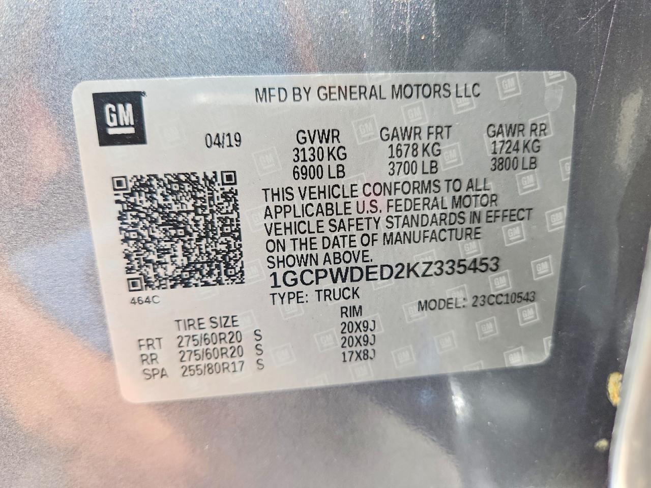 2019 Chevrolet Silverado C1500 Rst - zdjęcie 12