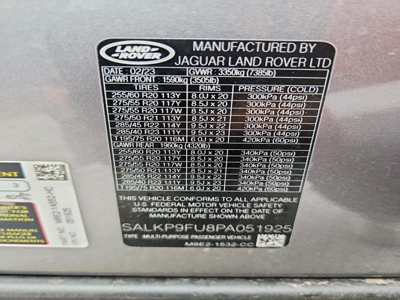2023 Land Rover Range Rover Se - zdjęcie 13