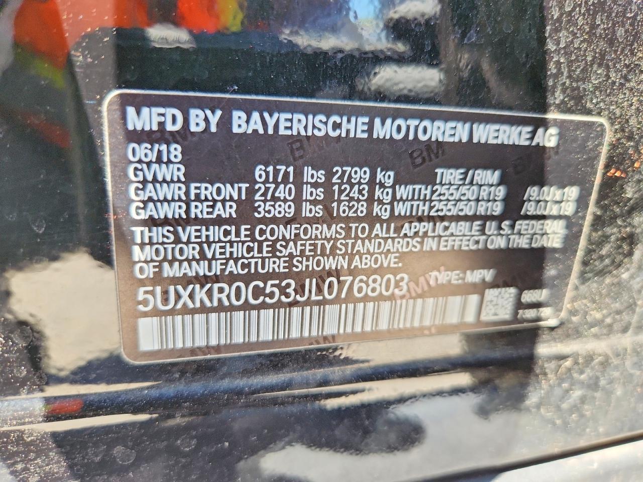 2018 BMW X5 xDrive35I - zdjęcie 14