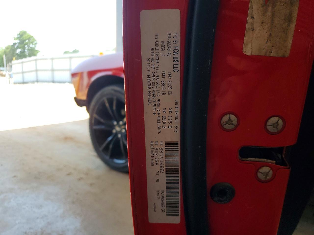 2016 Dodge Challenger Sxt - zdjęcie 13