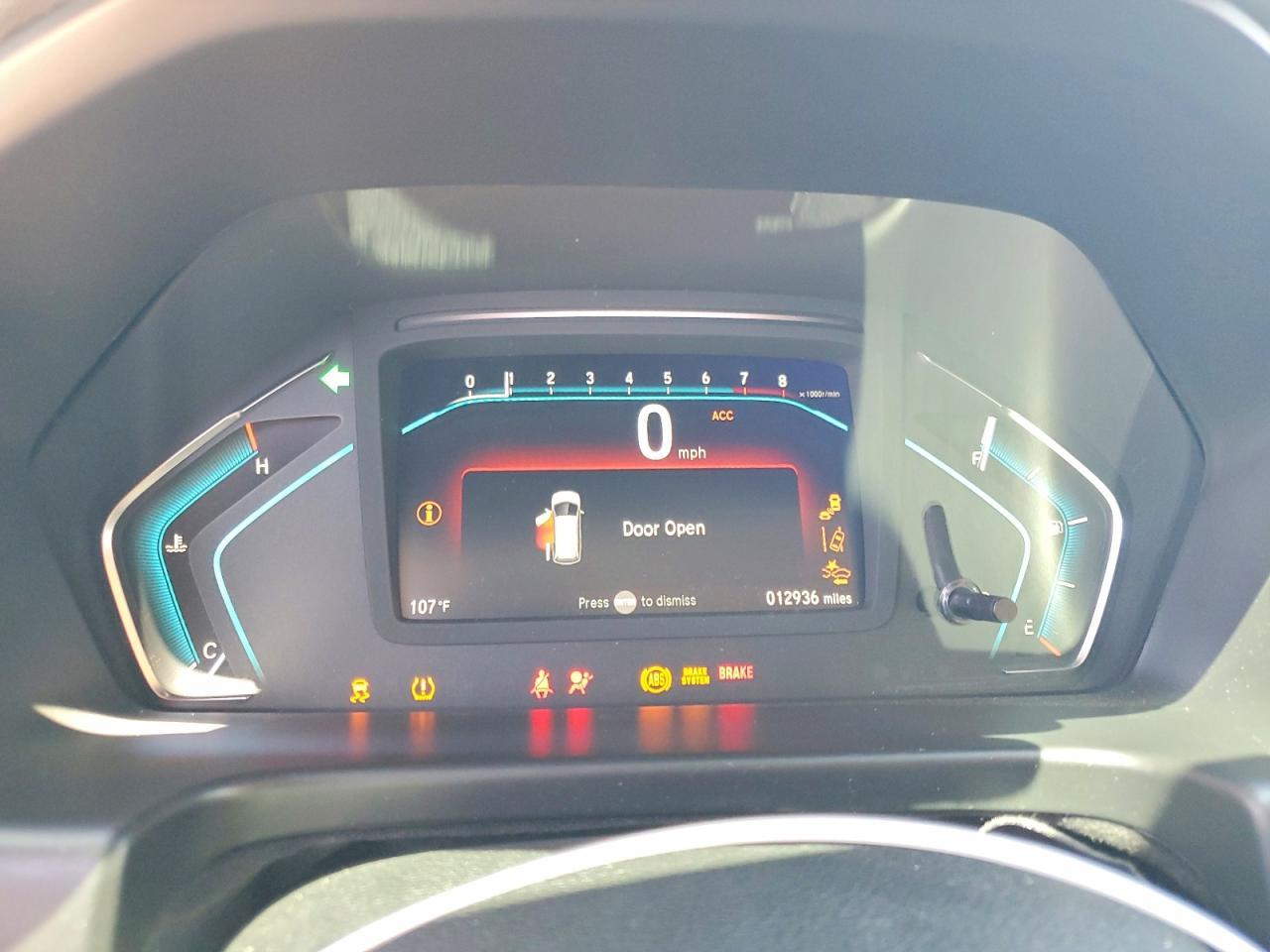 2019 Honda Odyssey Exl - zdjęcie 9
