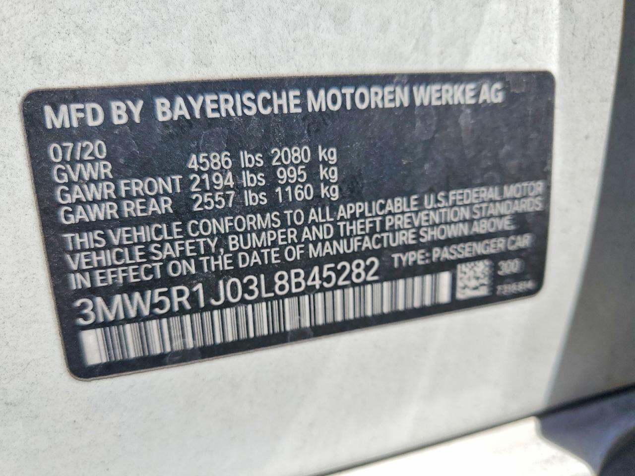 2020 BMW 330I - zdjęcie 12
