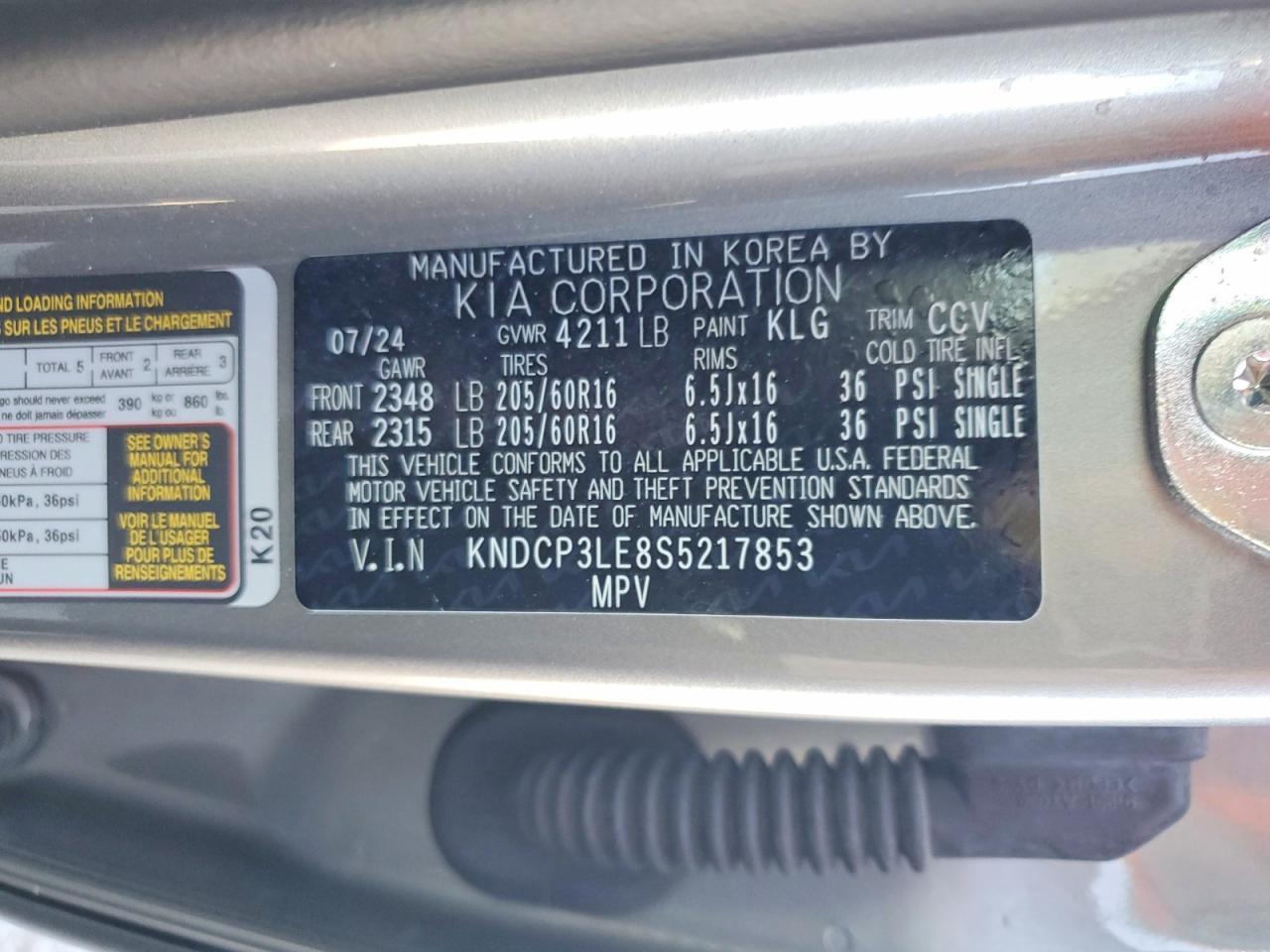 2025 Kia Niro Lx - zdjęcie 13