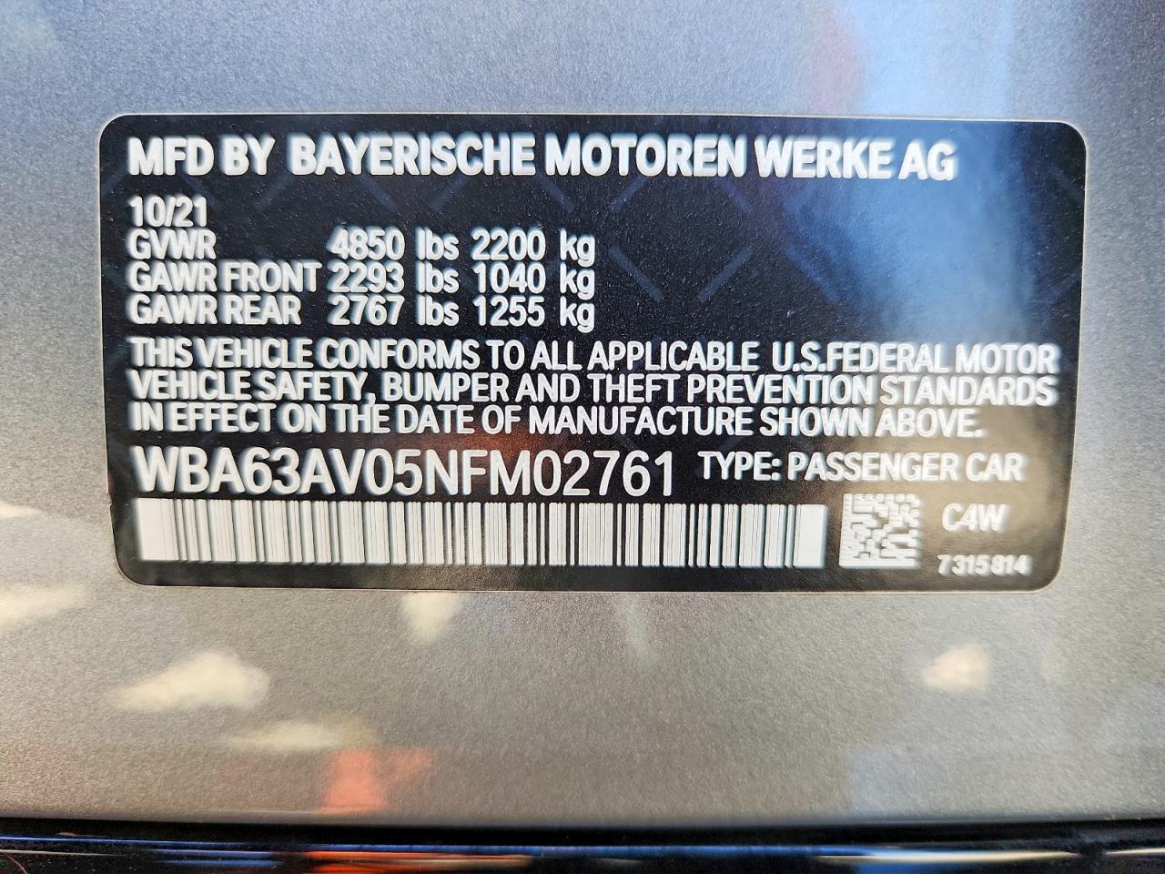 2022 BMW 430I Gran Coupe - zdjęcie 13