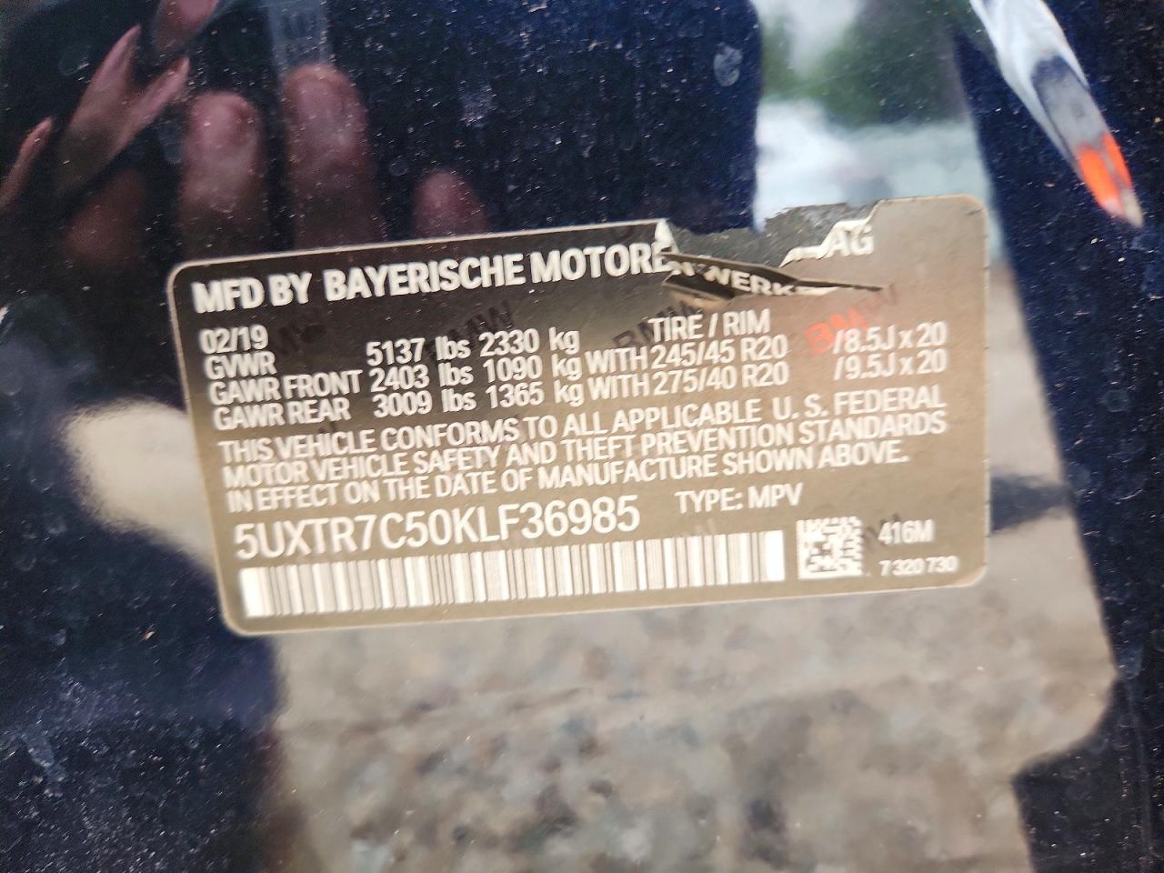 2019 BMW X3 Sdrive30I - zdjęcie 13
