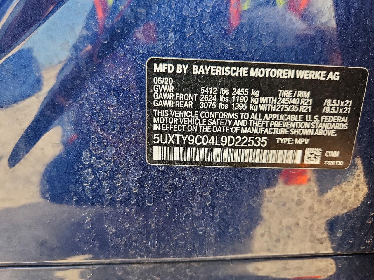 2020 BMW X3 xDrivem40I - zdjęcie 12