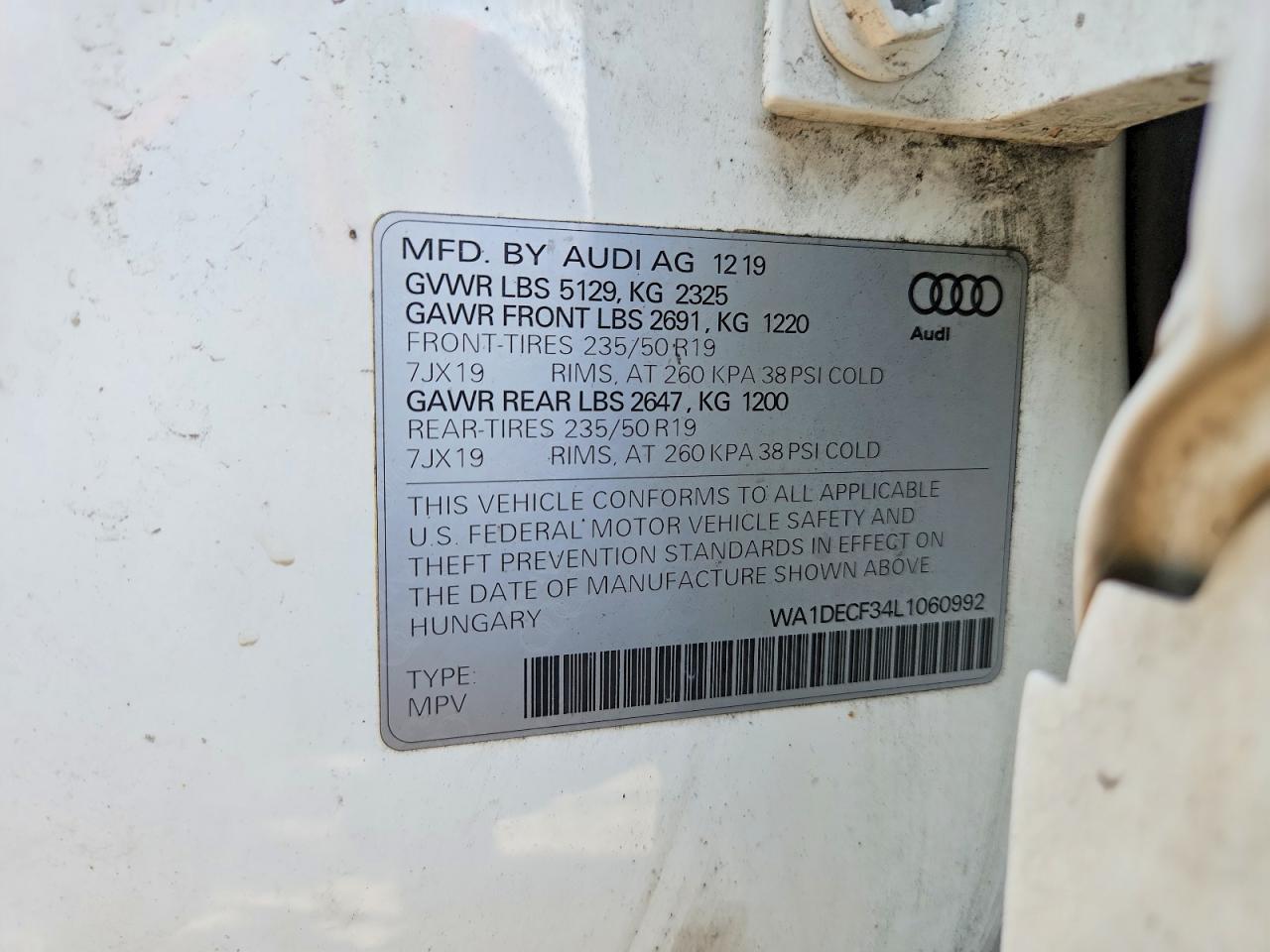 2020 Audi Q3 Premium S Line - zdjęcie 14
