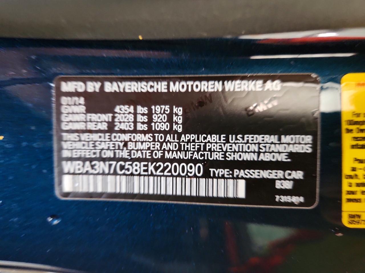 2014 BMW 428 I - zdjęcie 13