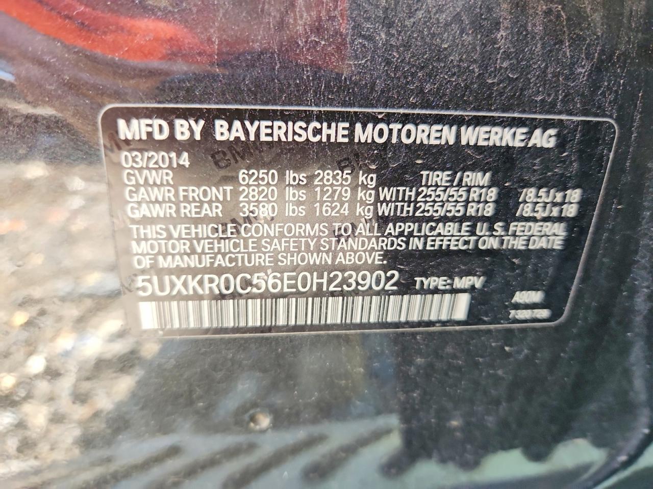 2014 BMW X5 xDrive35I - zdjęcie 13