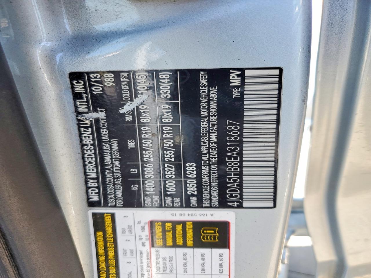 2014 Mercedes-Benz Ml 350 4Matic - zdjęcie 13