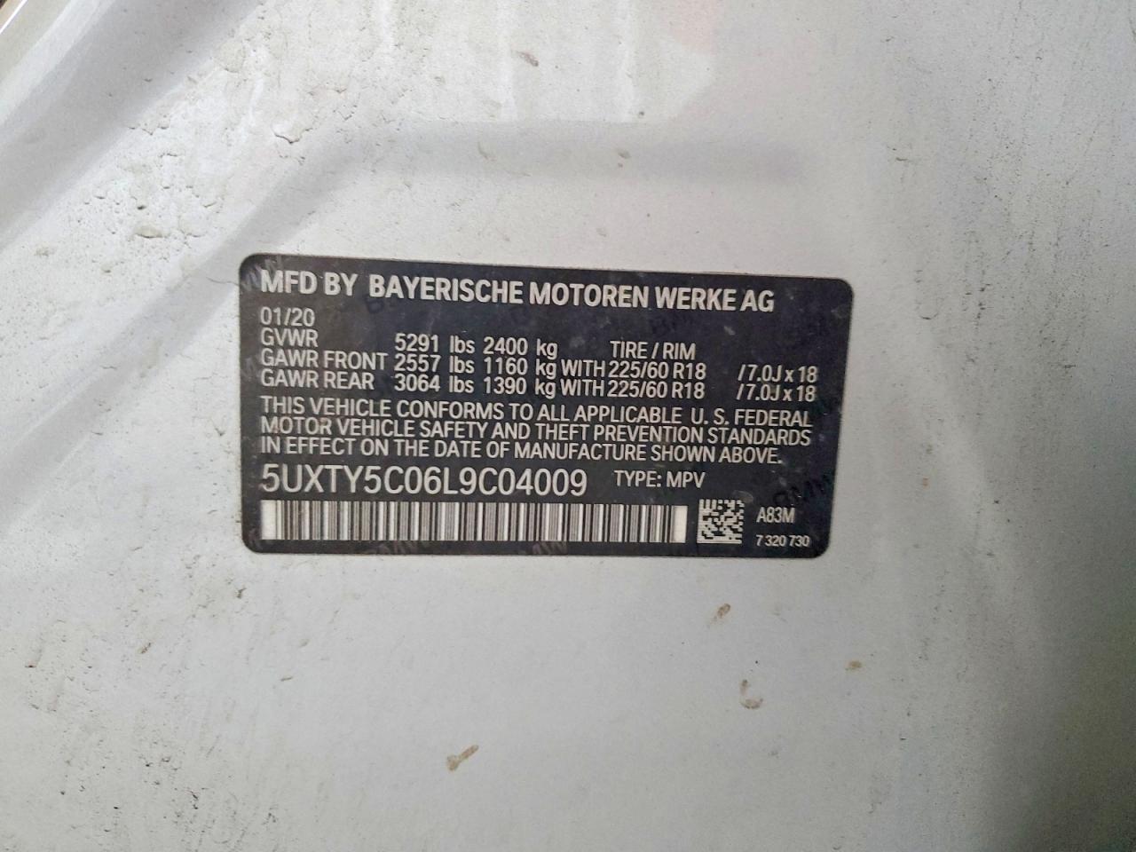 2020 BMW X3 xDrive30I - zdjęcie 14