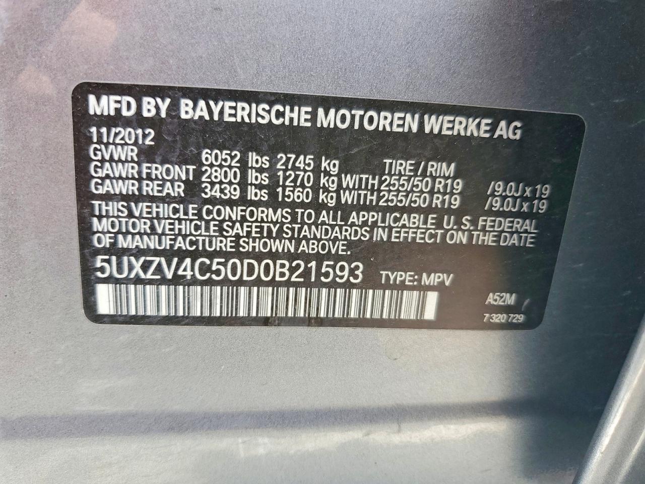 2013 BMW X5 xDrive35I - zdjęcie 13