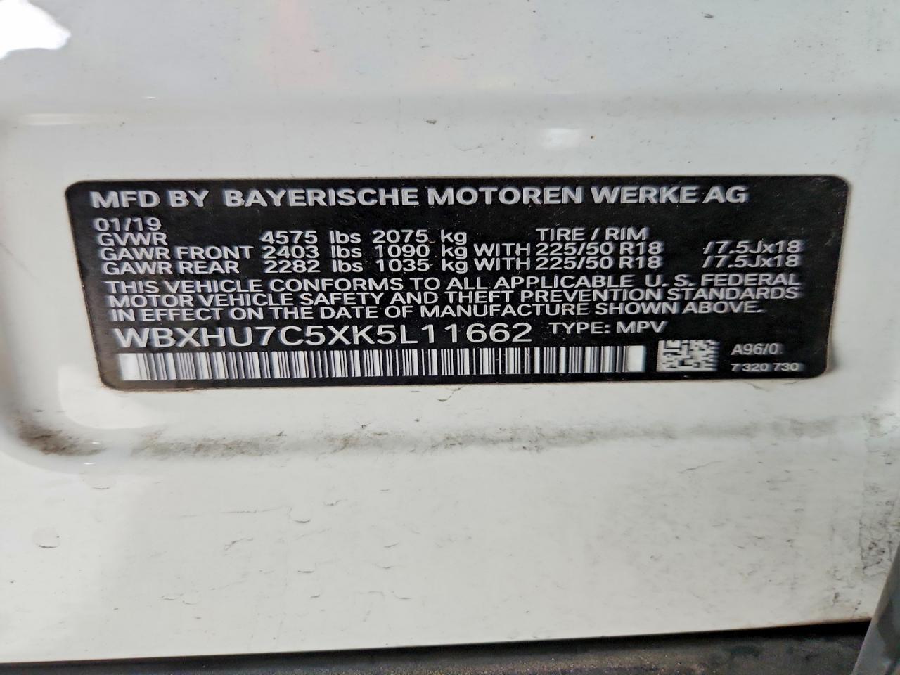 2019 BMW X1 Sdrive28I - zdjęcie 12