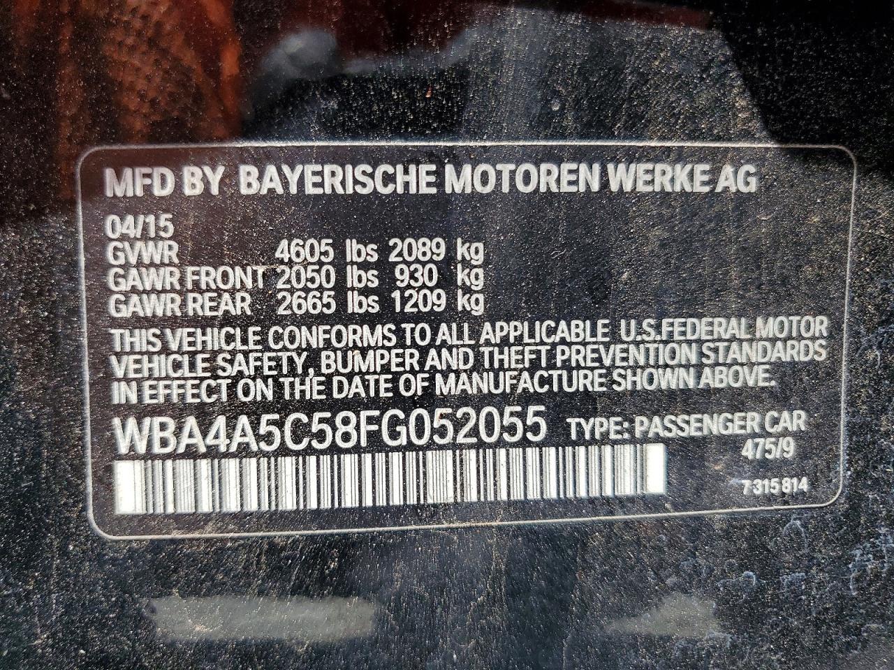 2015 BMW 428 I Gran Coupe - zdjęcie 12