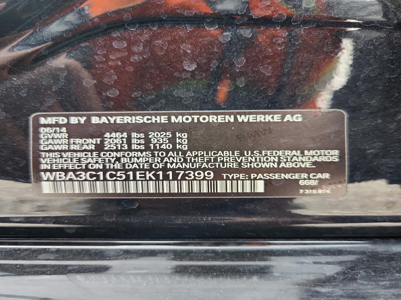 2014 BMW 328 I Sulev - zdjęcie 12