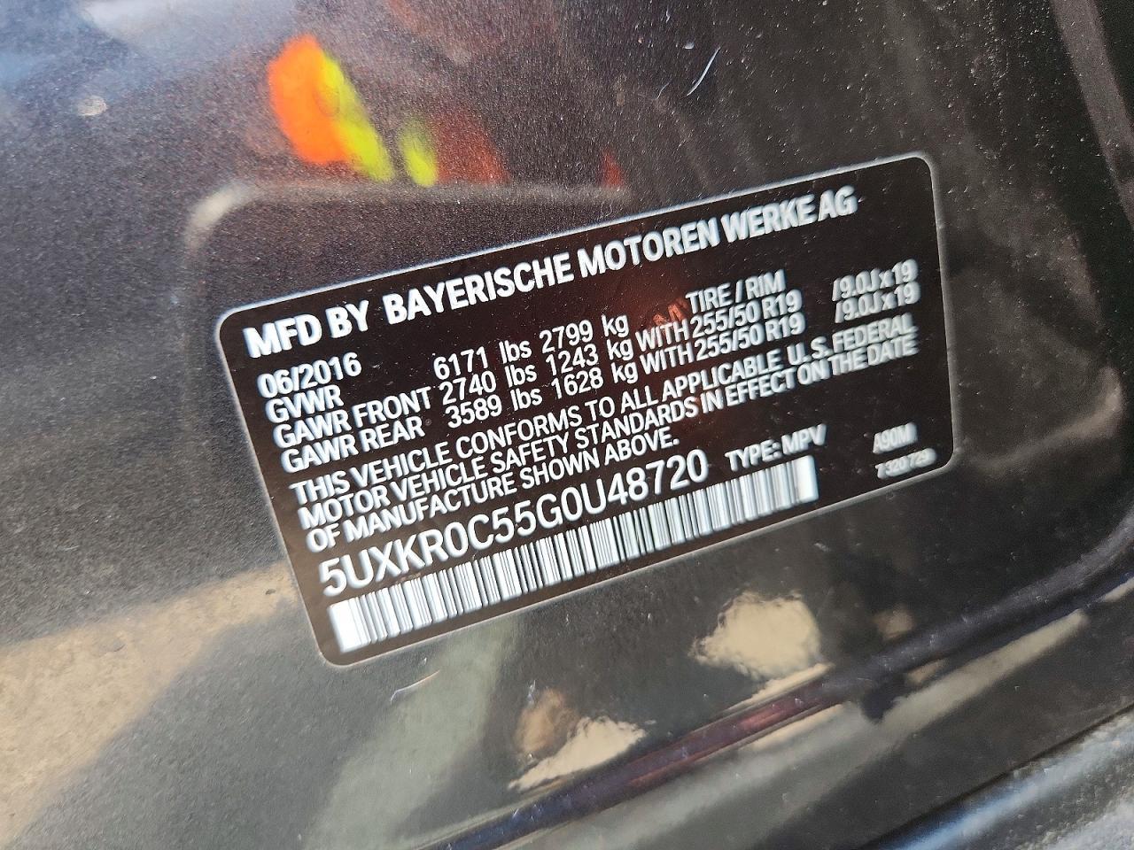 2016 BMW X5 xDrive35I - zdjęcie 13