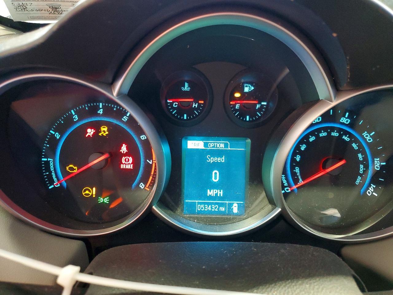 2013 Chevrolet Cruze Lt - zdjęcie 9