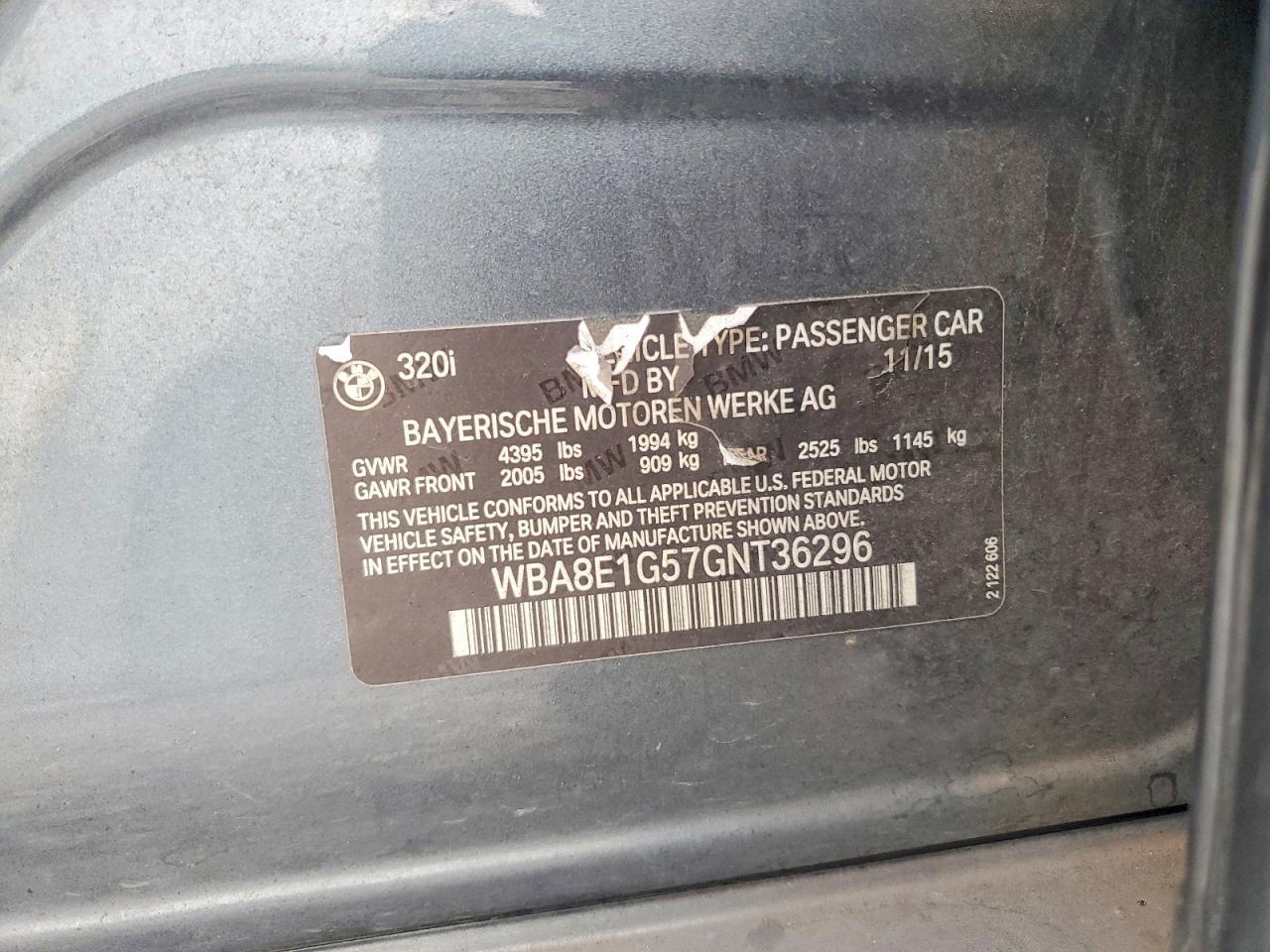 2016 BMW 320 I - zdjęcie 12