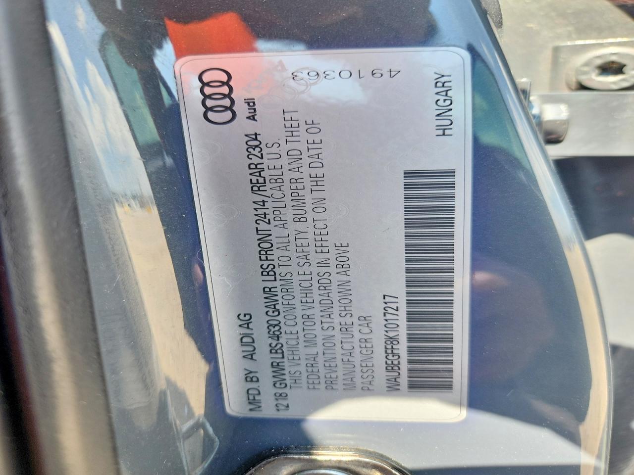 2019 Audi A3 Premium - zdjęcie 12