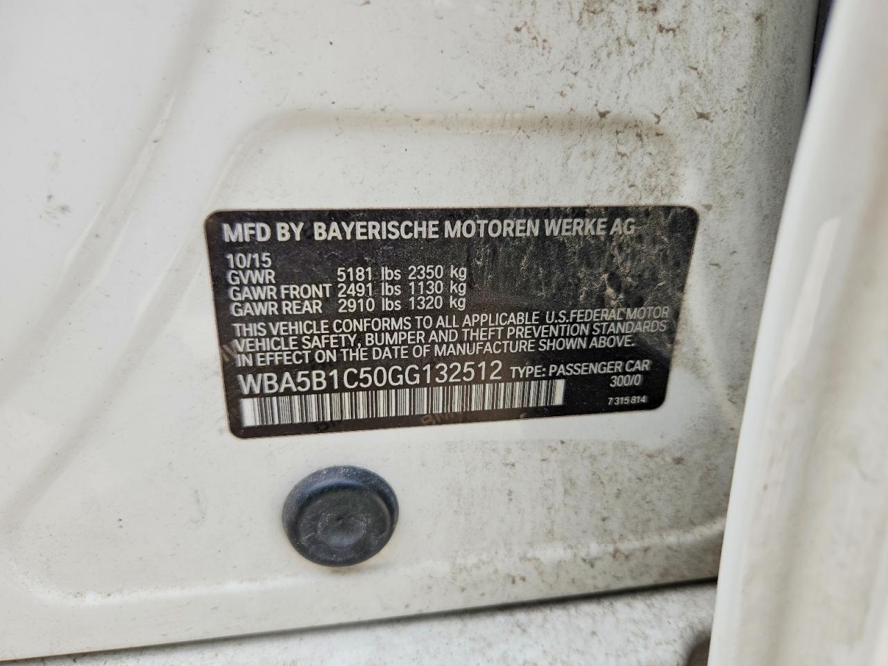 2016 BMW 535 I - zdjęcie 13