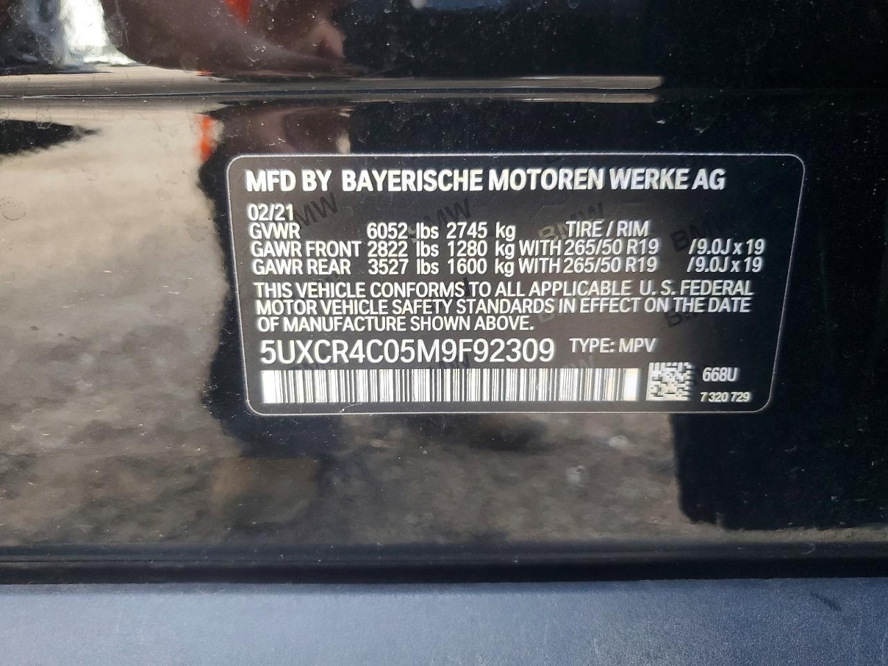 2021 BMW X5 Sdrive 40I - zdjęcie 12