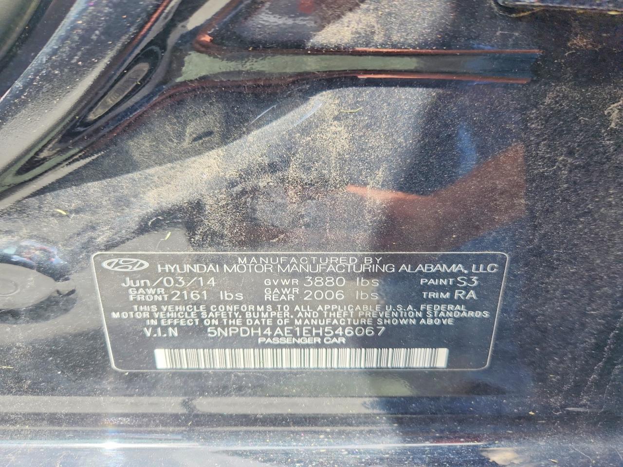 2014 Hyundai Elantra Se - zdjęcie 12