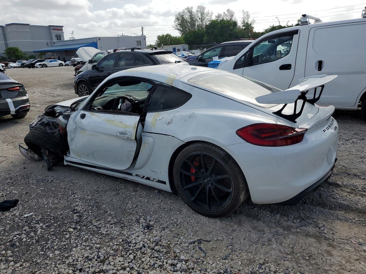 2016 Porsche Cayman Gt4 - zdjęcie 2