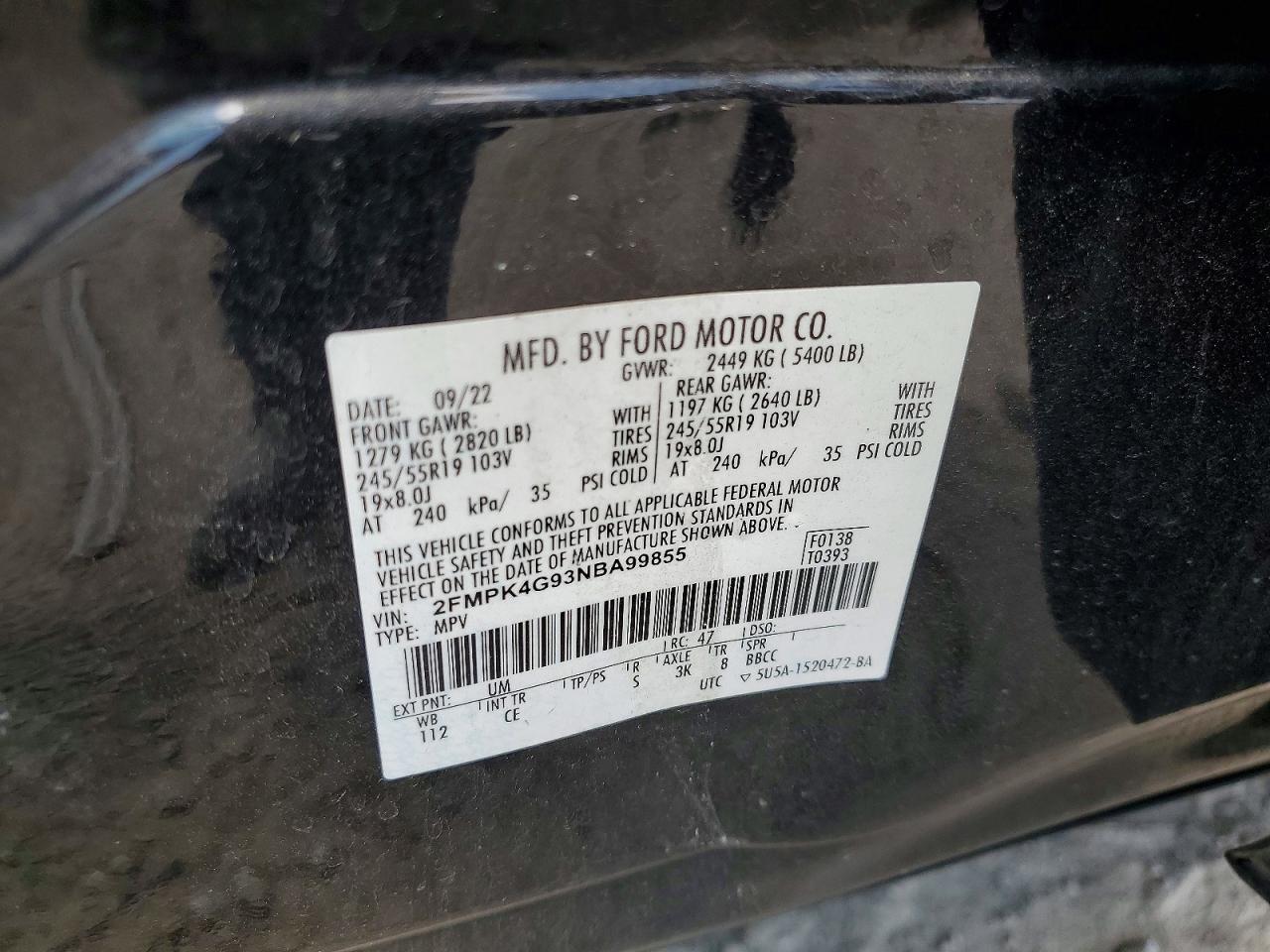 2022 Ford Edge Se - zdjęcie 13