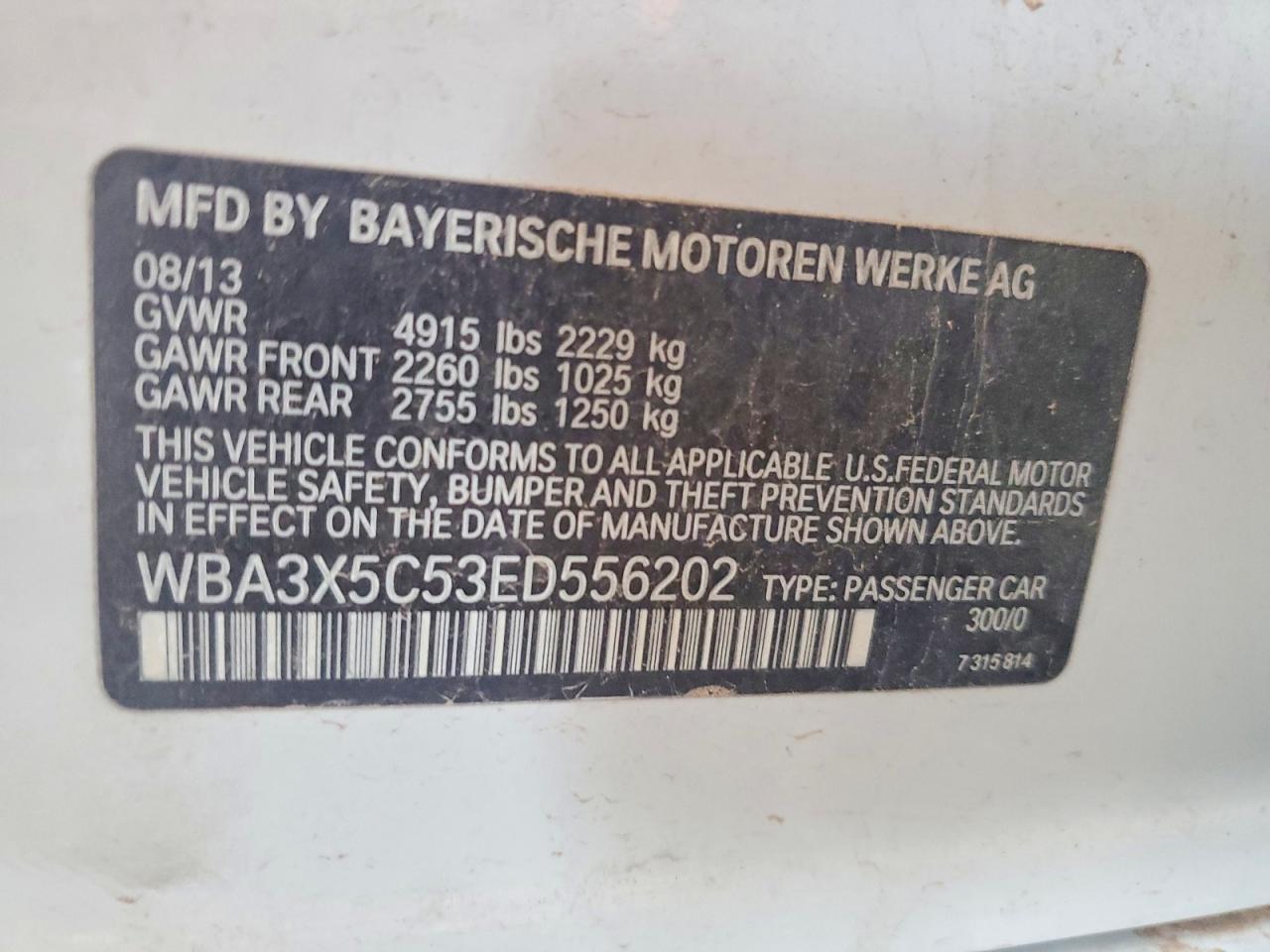 2014 BMW Seria 3 328i - zdjęcie 12