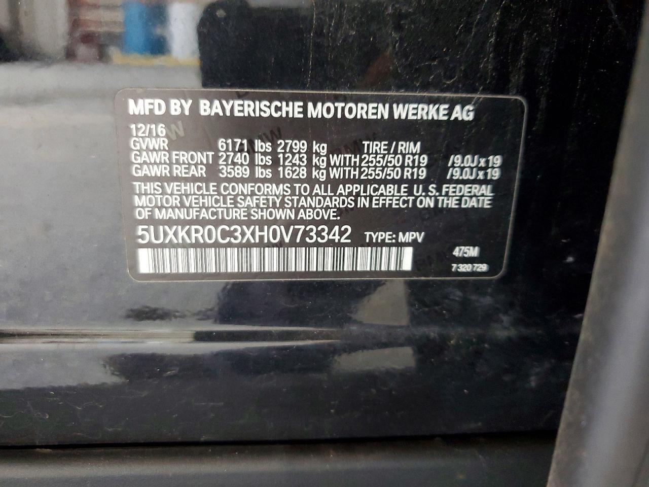 2017 BMW X5 xDrive35I - zdjęcie 13