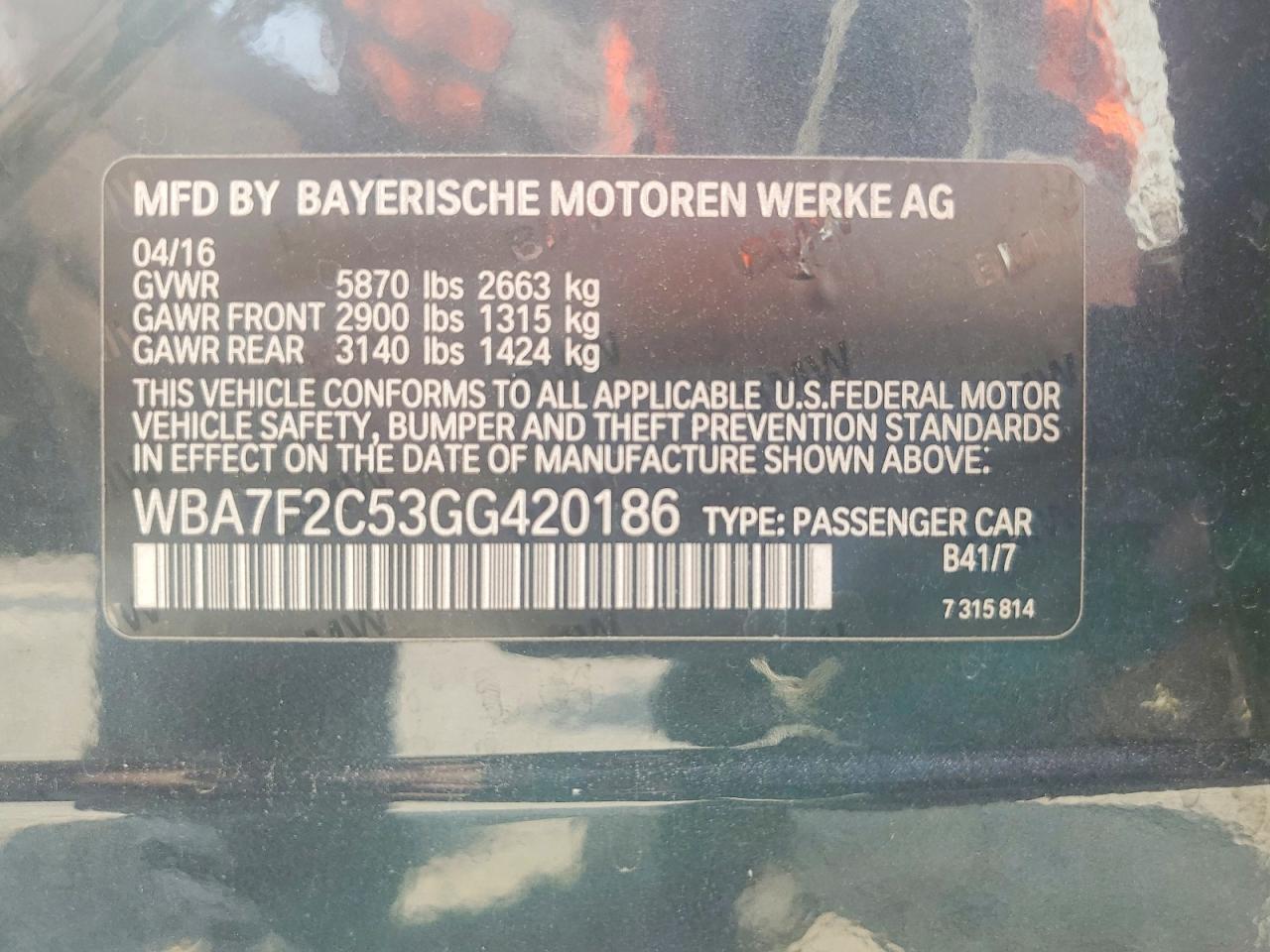 2016 BMW Seria 7 750i - zdjęcie 12