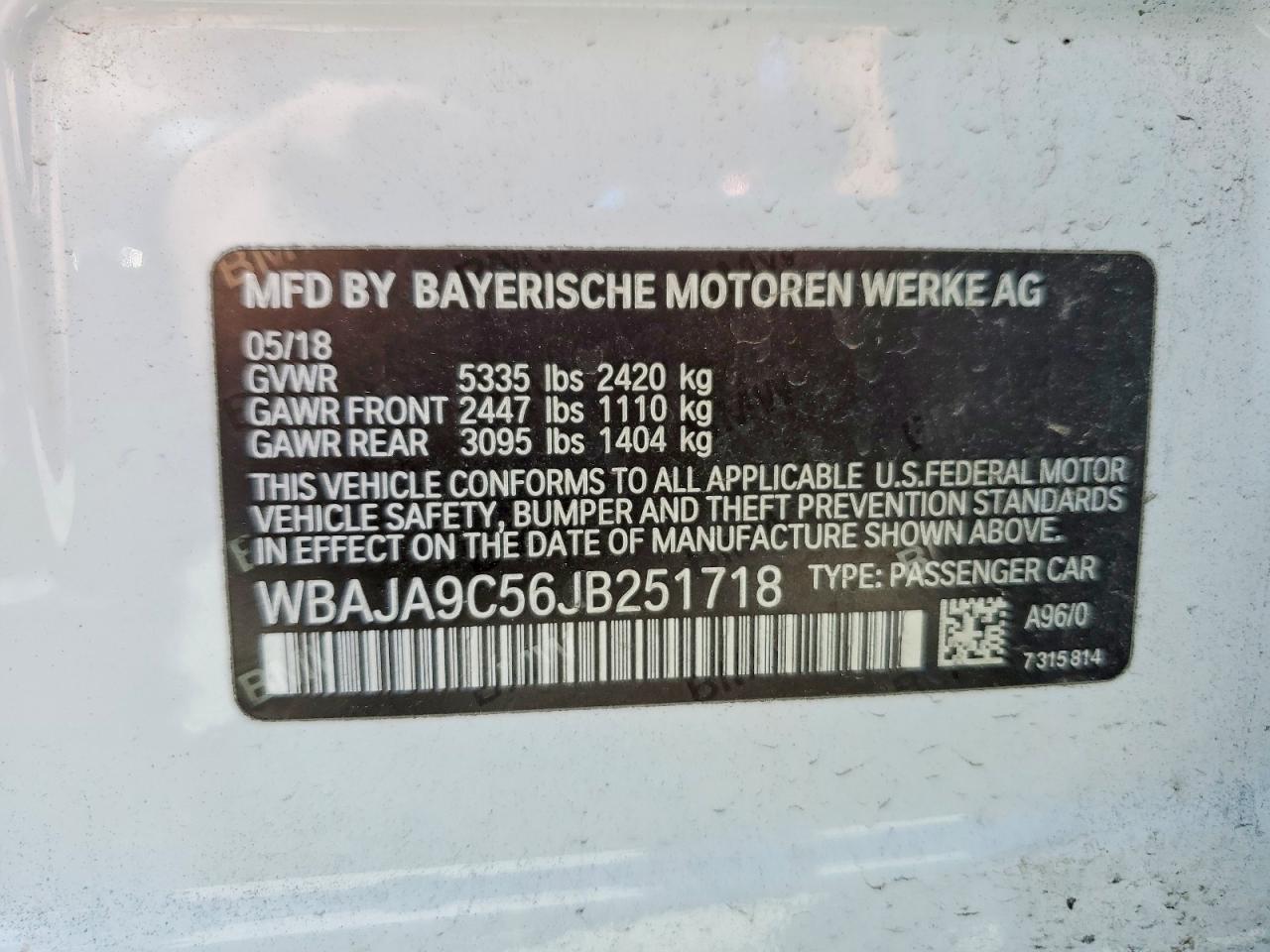 2018 BMW 530E - zdjęcie 13