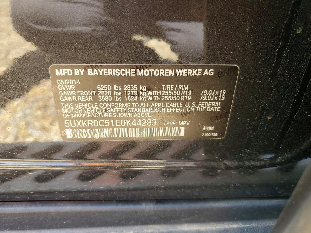 2014 BMW X5 xDrive35I - zdjęcie 14