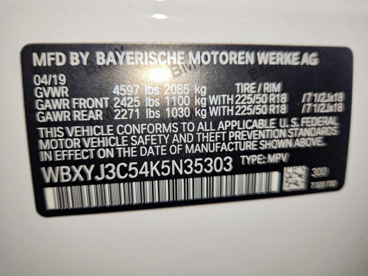 2019 BMW X2 Sdrive28I - zdjęcie 14